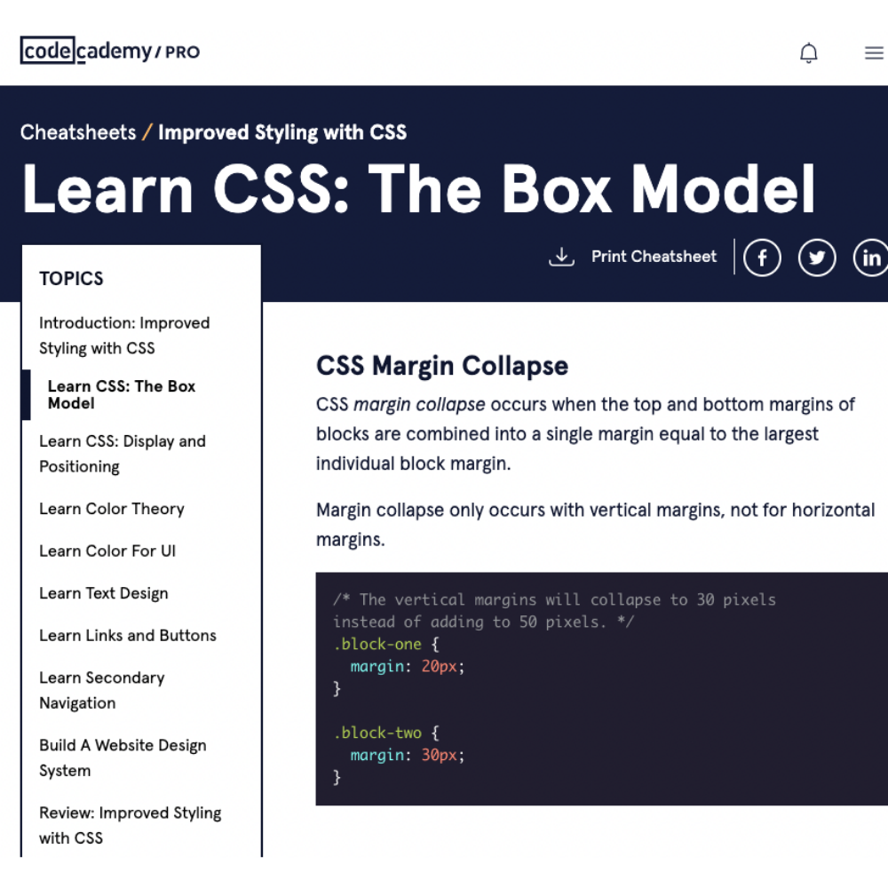 CSS-Box-info-sheet