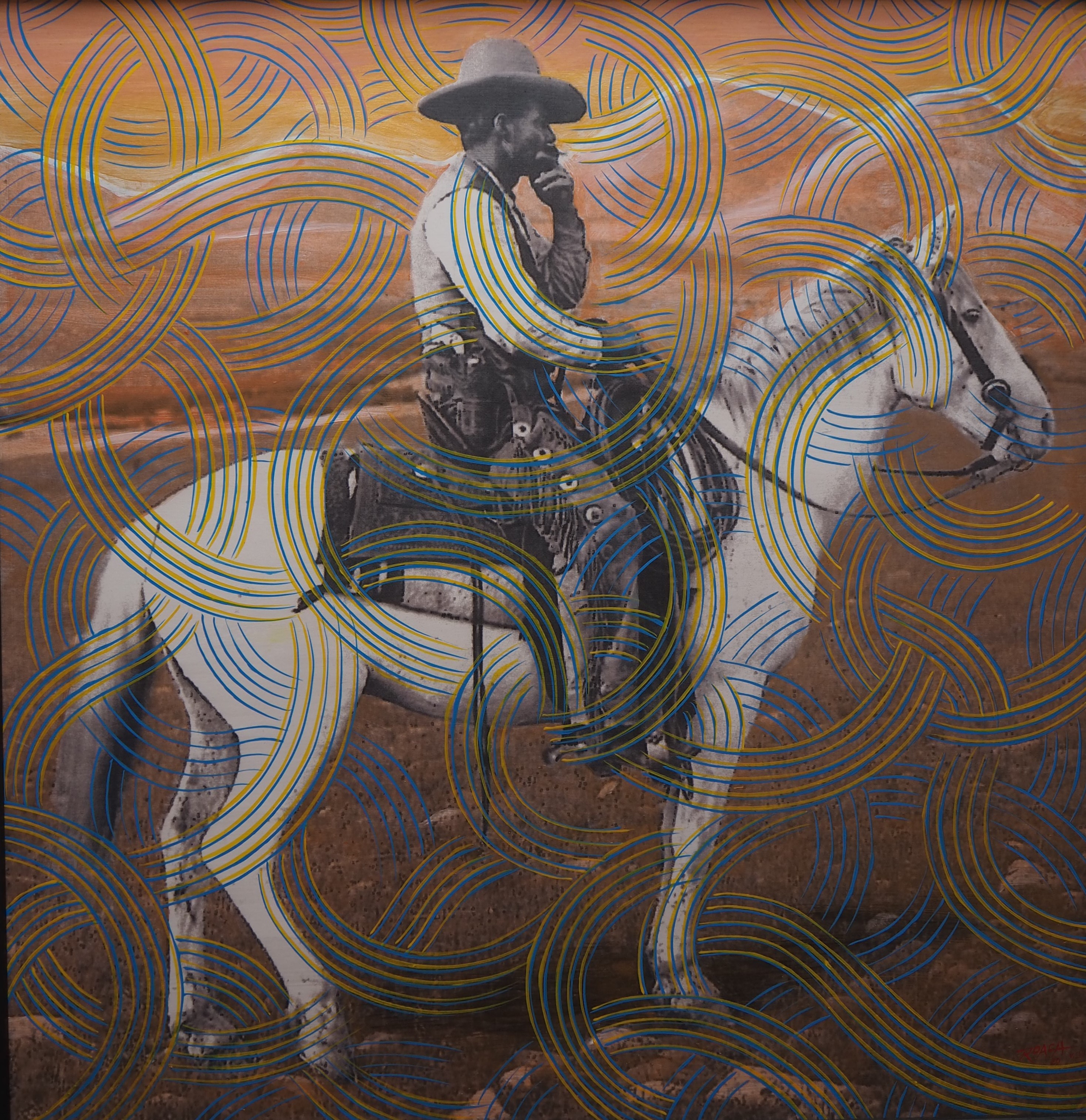 Cowboy-on-horse